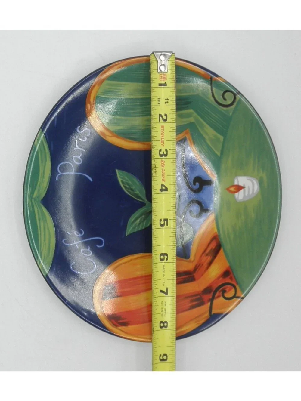Café Paris by Sango 8-38 Inch Salad Plates Set of 4 Pattern Code: SANCAPA